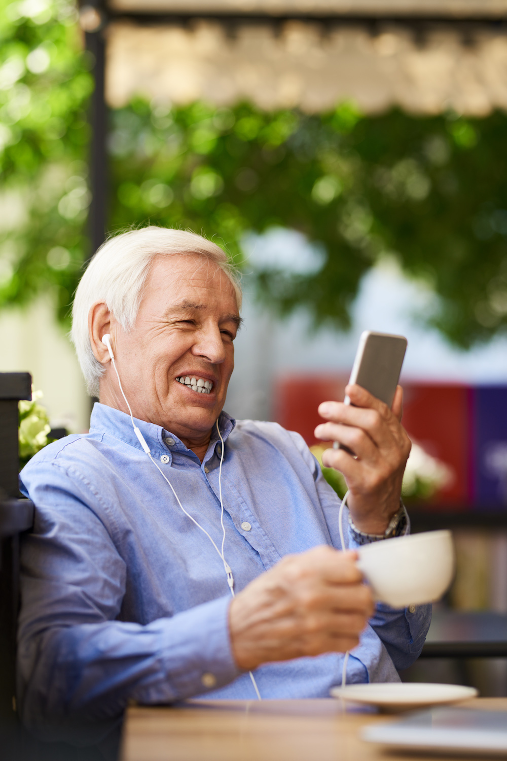 grandpa video calling